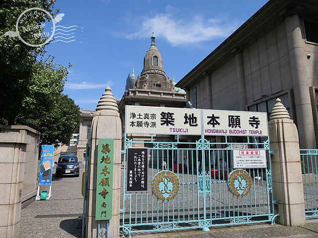 [國外旅遊]日本‧東京‧六天五夜 (五) 築地市場、本願寺、淺草雷門、今戶神社、晴空塔